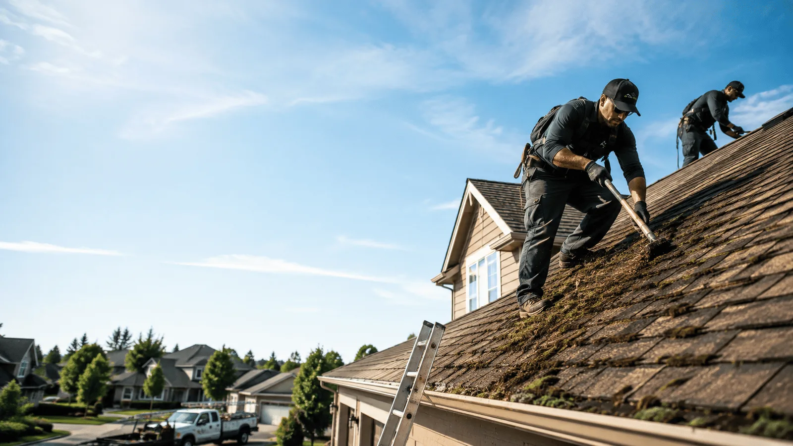 Roof Moss Removal in Binger, OK near me